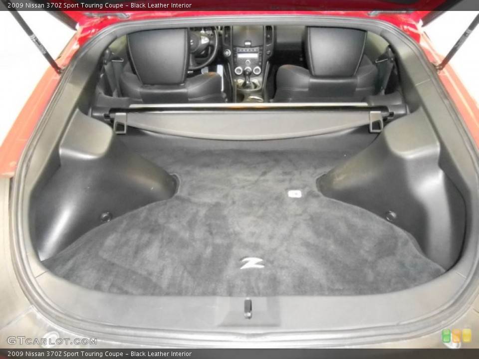 Black Leather Interior Trunk for the 2009 Nissan 370Z Sport Touring Coupe #81132459