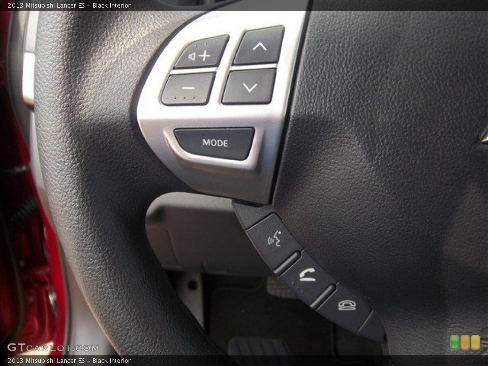 Black Interior Controls for the 2013 Mitsubishi Lancer ES #81133868