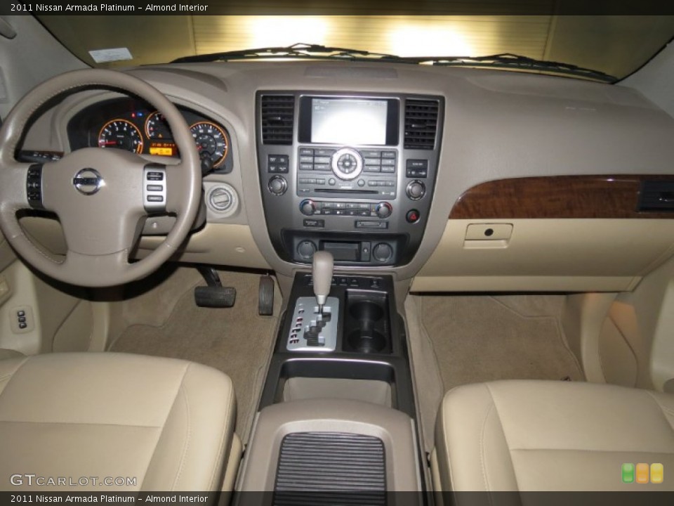 Almond Interior Dashboard for the 2011 Nissan Armada Platinum #81134189