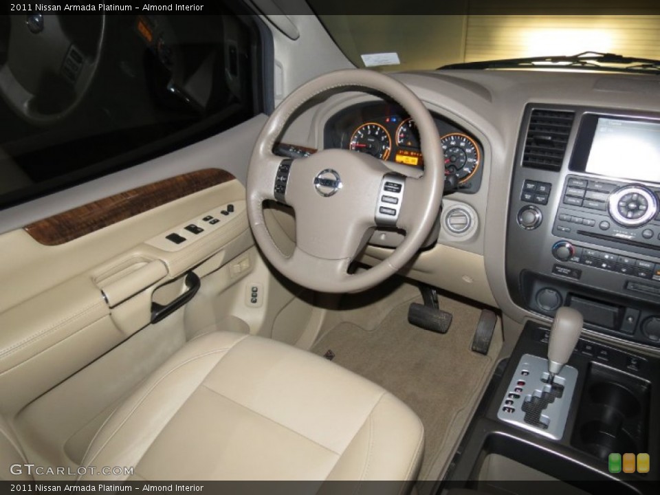 Almond Interior Dashboard for the 2011 Nissan Armada Platinum #81134211