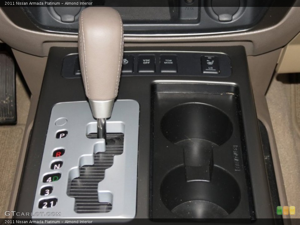 Almond Interior Transmission for the 2011 Nissan Armada Platinum #81134307
