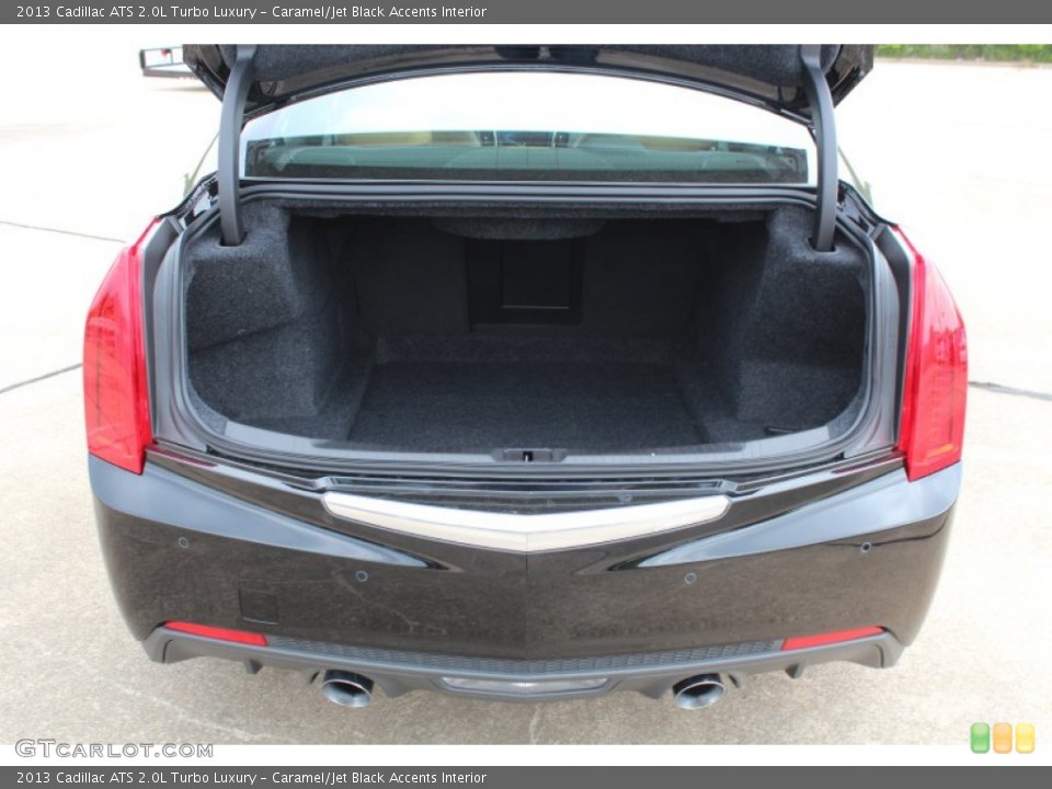 Caramel/Jet Black Accents Interior Trunk for the 2013 Cadillac ATS 2.0L Turbo Luxury #81134682