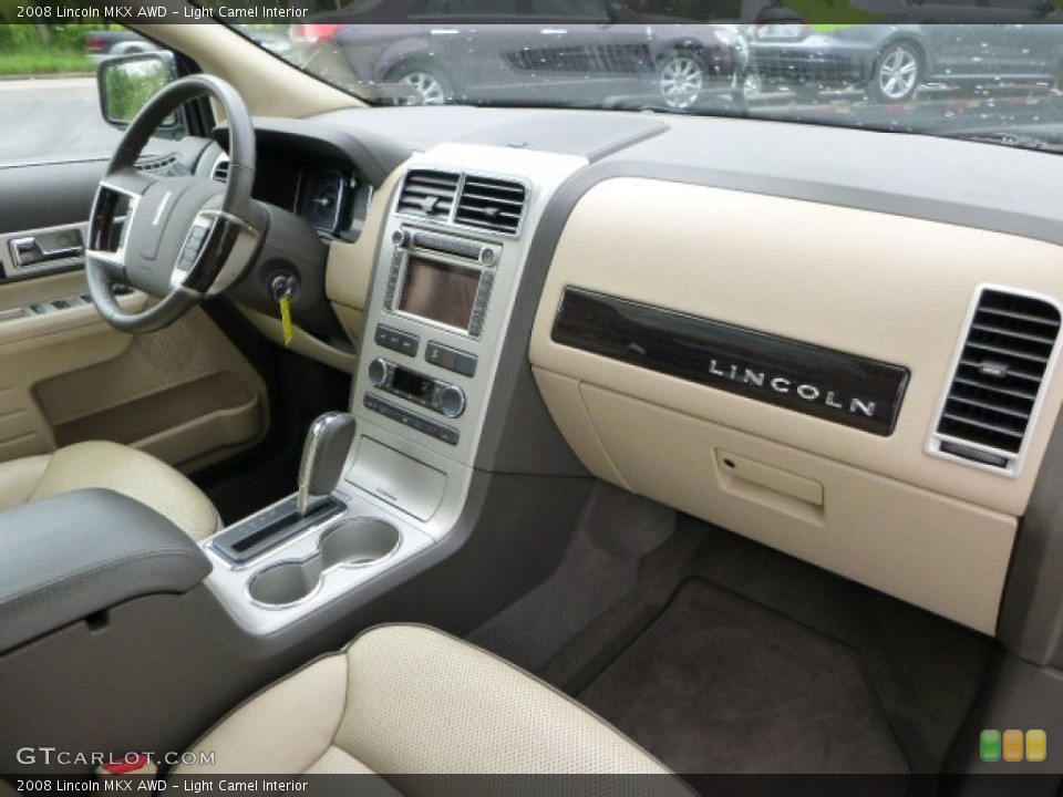 Light Camel Interior Dashboard for the 2008 Lincoln MKX AWD #81135249