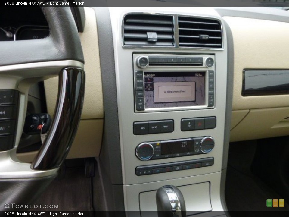 Light Camel Interior Controls for the 2008 Lincoln MKX AWD #81135500