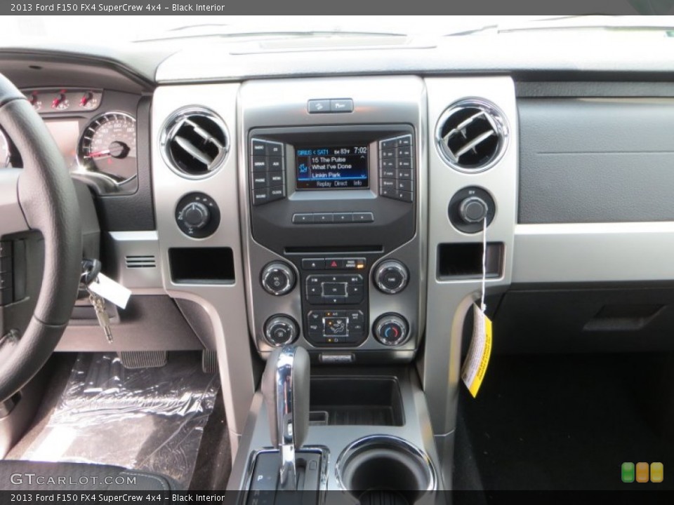 Black Interior Controls for the 2013 Ford F150 FX4 SuperCrew 4x4 #81136053