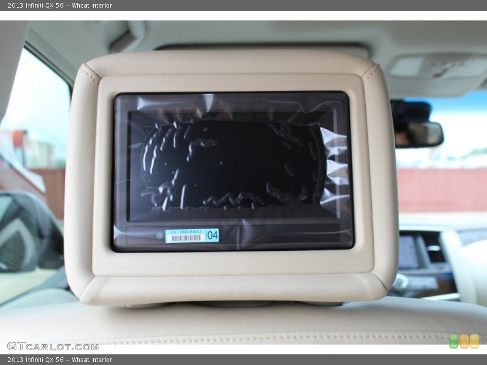 Wheat Interior Entertainment System for the 2013 Infiniti QX 56 #81136703