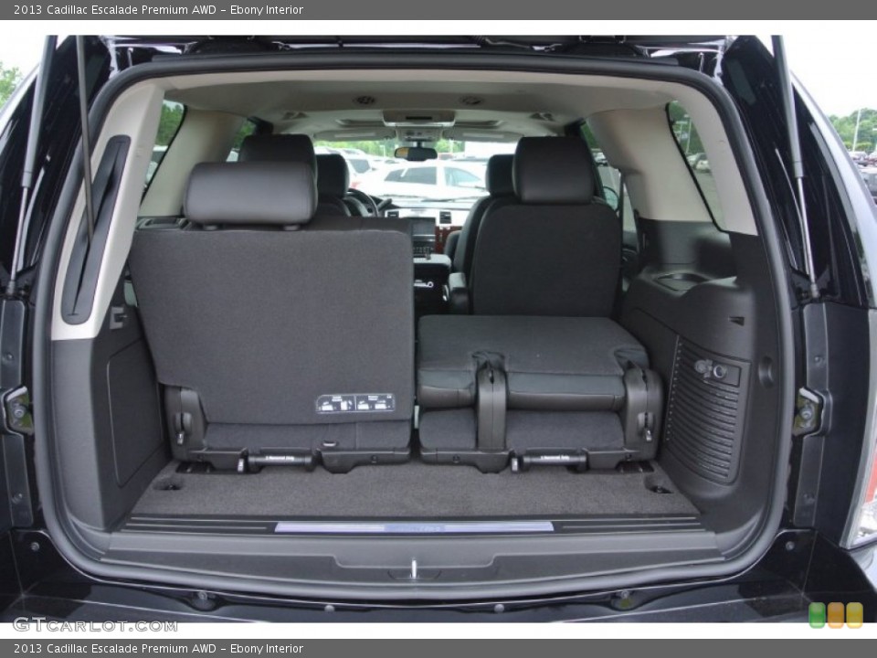 Ebony Interior Trunk for the 2013 Cadillac Escalade Premium AWD #81136836