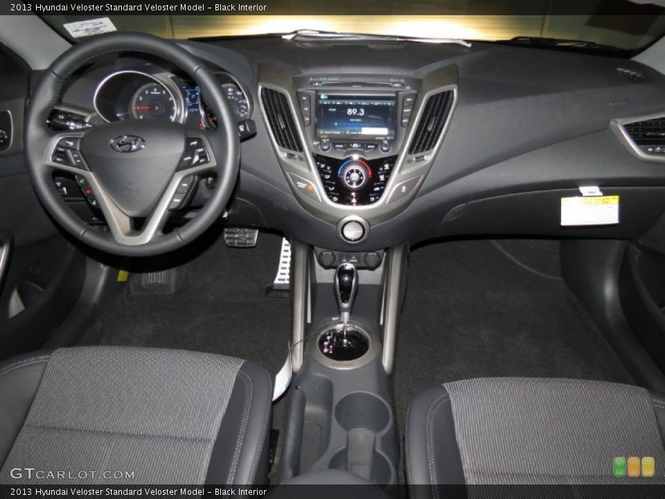 Black Interior Dashboard for the 2013 Hyundai Veloster  #81137340