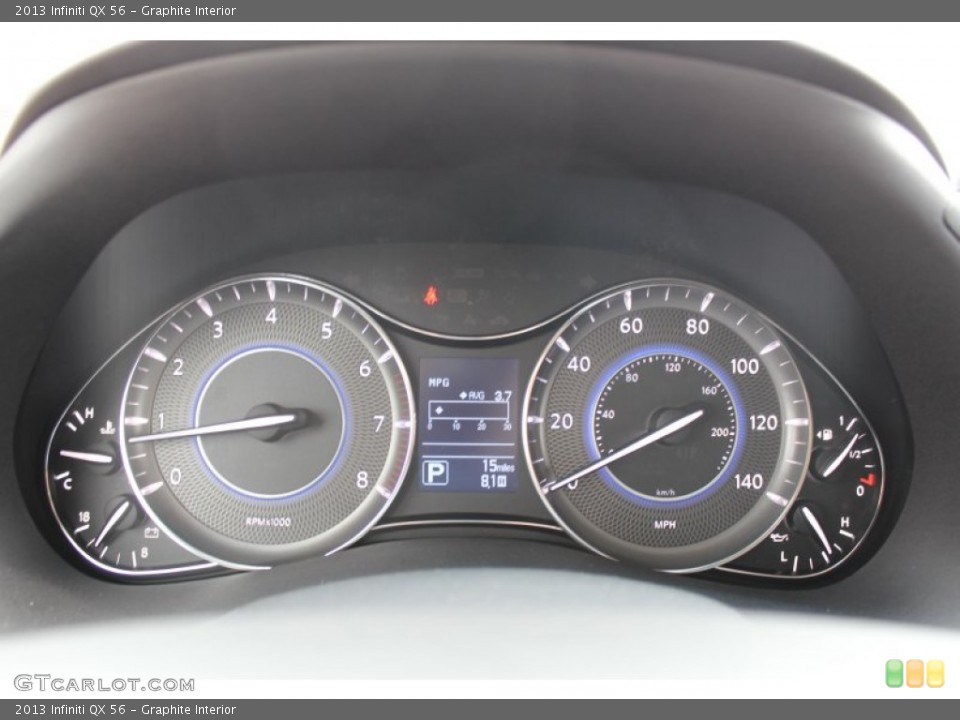 Graphite Interior Gauges for the 2013 Infiniti QX 56 #81137392