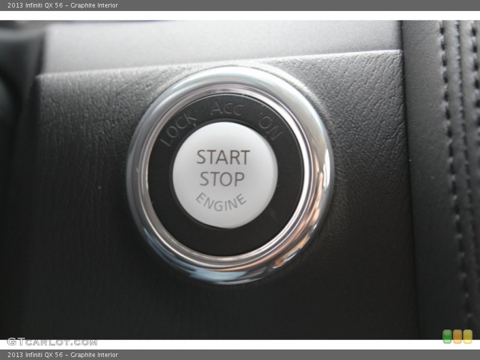 Graphite Interior Controls for the 2013 Infiniti QX 56 #81137833