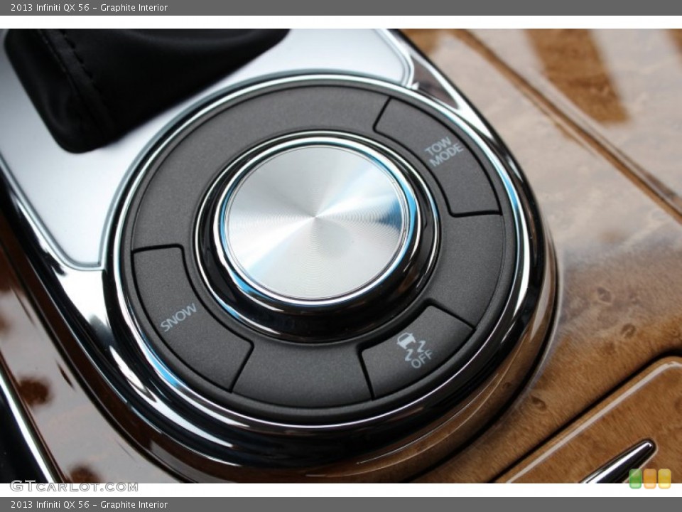 Graphite Interior Controls for the 2013 Infiniti QX 56 #81137856