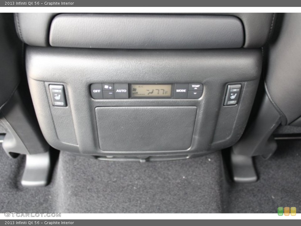 Graphite Interior Controls for the 2013 Infiniti QX 56 #81138072