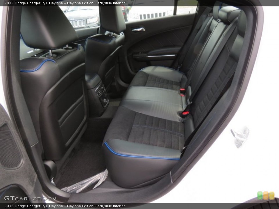Daytona Edition Black/Blue Interior Rear Seat for the 2013 Dodge Charger R/T Daytona #81138204