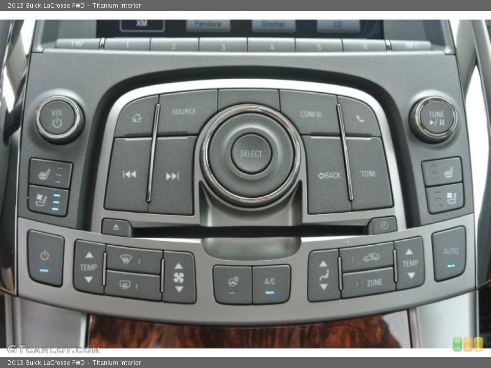 Titanium Interior Controls for the 2013 Buick LaCrosse FWD #81138285