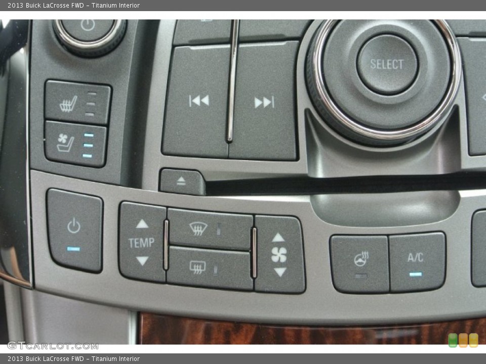 Titanium Interior Controls for the 2013 Buick LaCrosse FWD #81138297