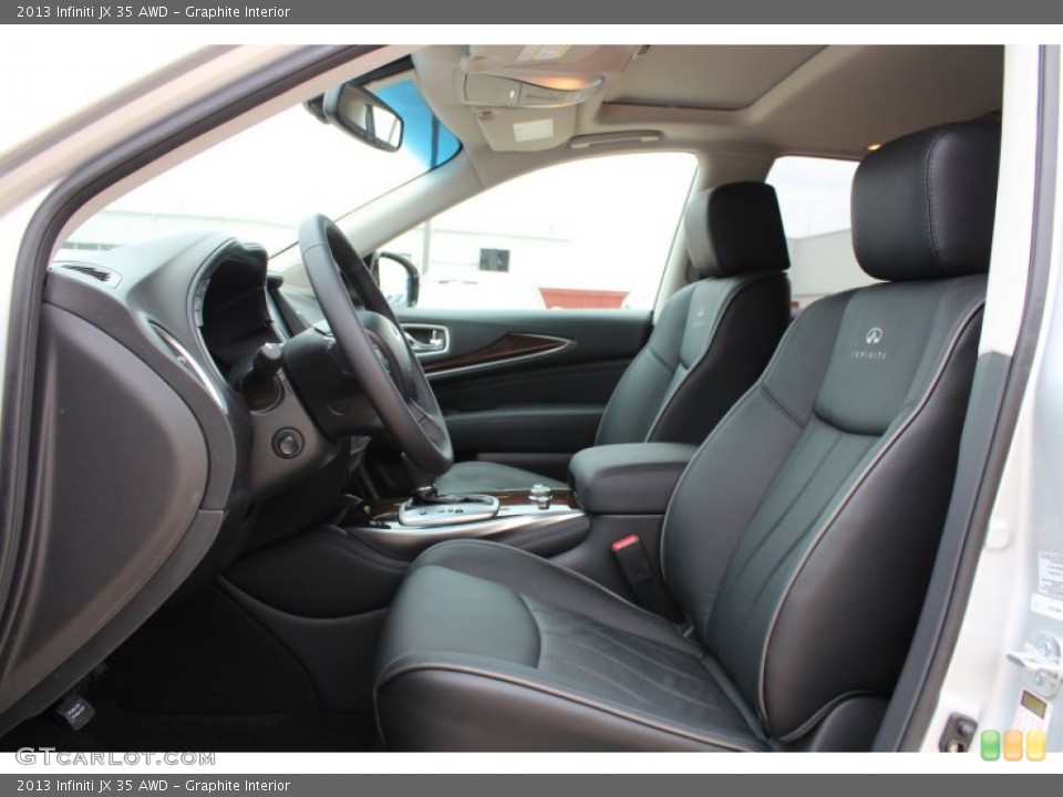 Graphite Interior Photo for the 2013 Infiniti JX 35 AWD #81138619