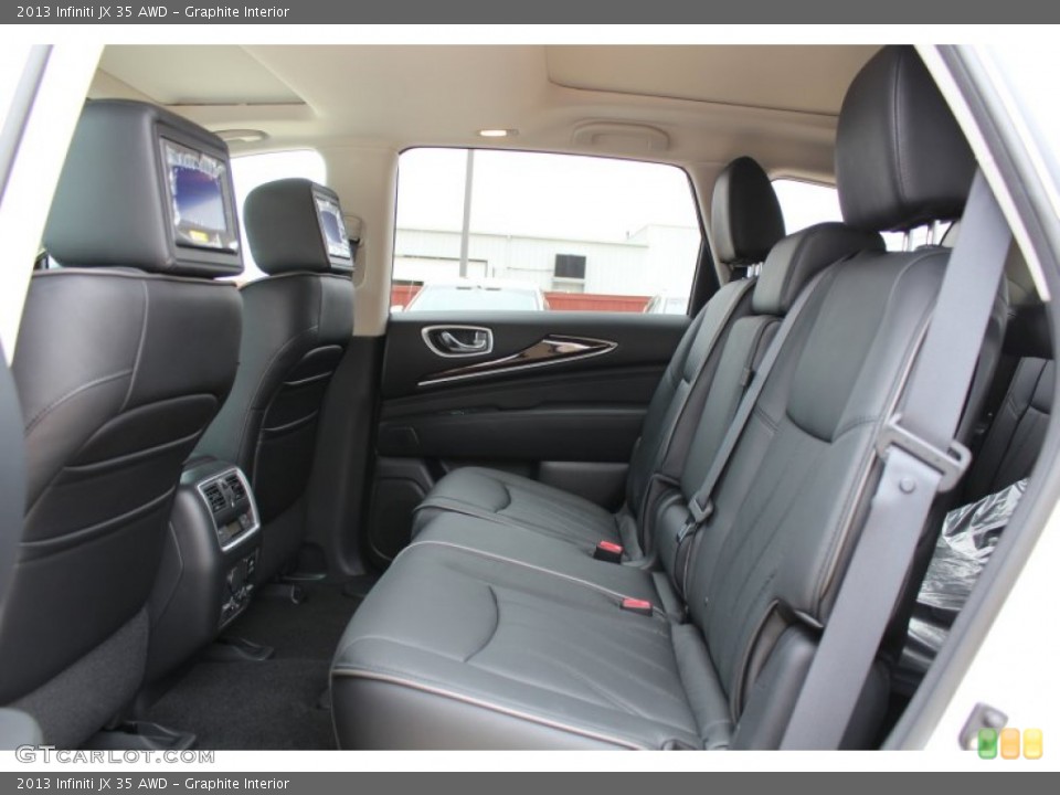 Graphite Interior Rear Seat for the 2013 Infiniti JX 35 AWD #81138703