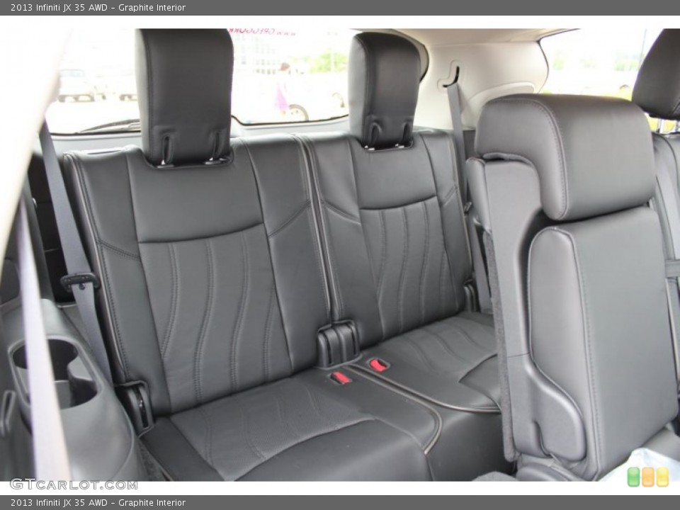 Graphite Interior Rear Seat for the 2013 Infiniti JX 35 AWD #81138771