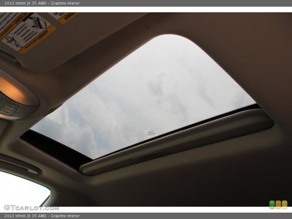 Graphite Interior Sunroof for the 2013 Infiniti JX 35 AWD #81138867