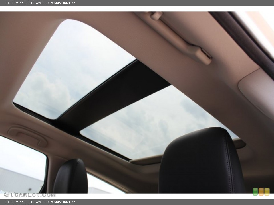 Graphite Interior Sunroof for the 2013 Infiniti JX 35 AWD #81138882