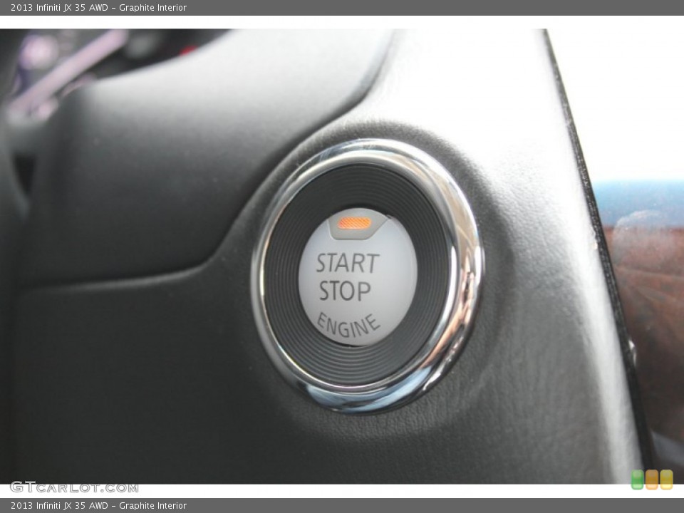 Graphite Interior Controls for the 2013 Infiniti JX 35 AWD #81138990