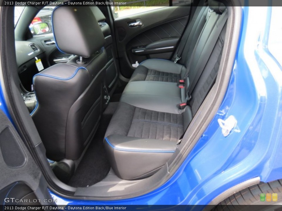 Daytona Edition Black/Blue Interior Rear Seat for the 2013 Dodge Charger R/T Daytona #81139594