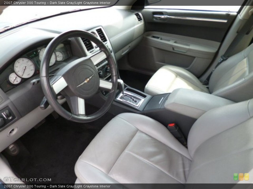 Dark Slate Gray/Light Graystone 2007 Chrysler 300 Interiors