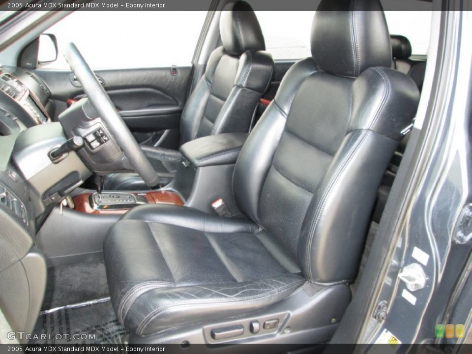 Ebony Interior Front Seat for the 2005 Acura MDX  #81143601