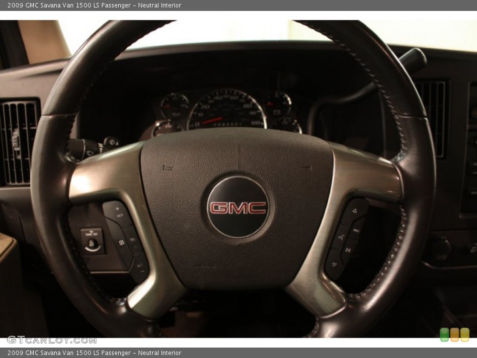 Neutral Interior Steering Wheel for the 2009 GMC Savana Van 1500 LS Passenger #81144093