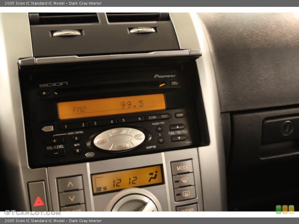 Dark Gray Interior Audio System for the 2005 Scion tC  #81144495