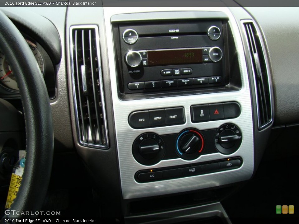 Charcoal Black Interior Controls for the 2010 Ford Edge SEL AWD #81144539