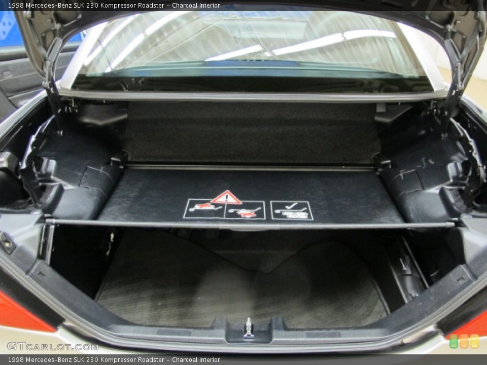 Charcoal Interior Trunk for the 1998 Mercedes-Benz SLK 230 Kompressor Roadster #81145206