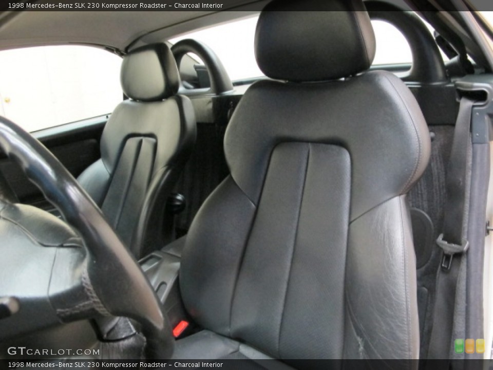 Charcoal Interior Front Seat for the 1998 Mercedes-Benz SLK 230 Kompressor Roadster #81145373