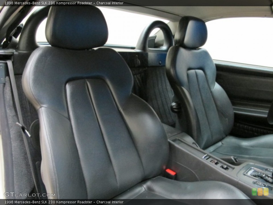 Charcoal Interior Front Seat for the 1998 Mercedes-Benz SLK 230 Kompressor Roadster #81145434