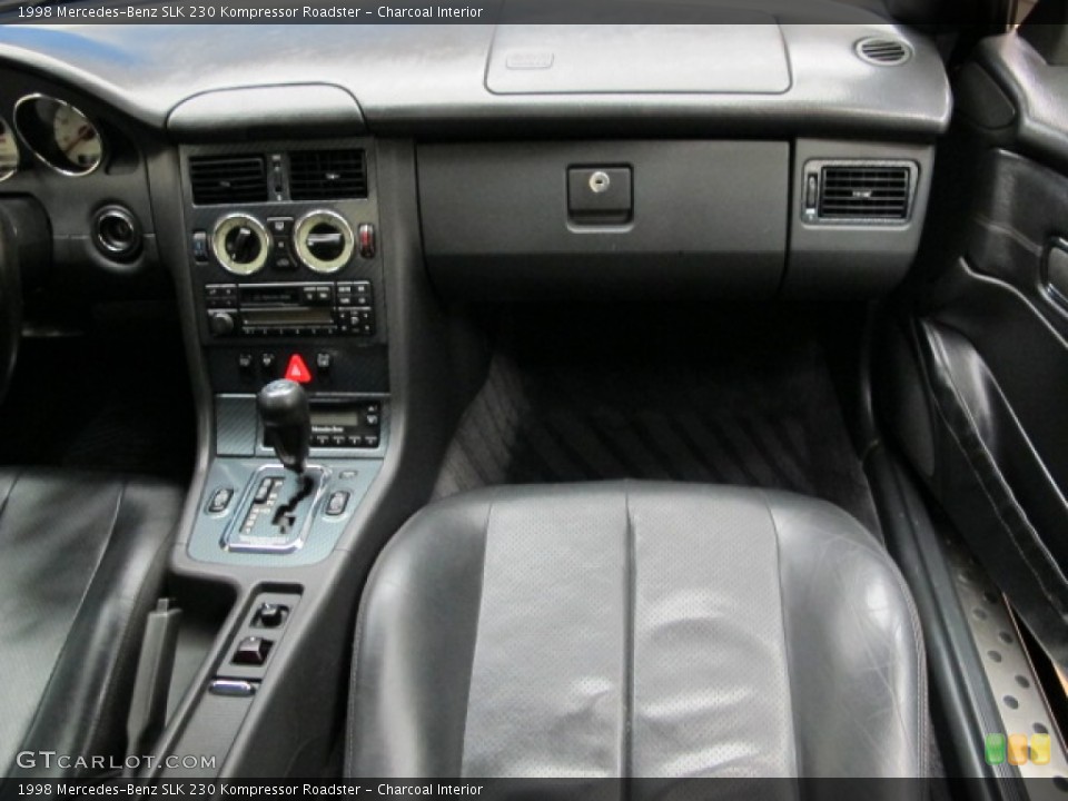 Charcoal Interior Dashboard for the 1998 Mercedes-Benz SLK 230 Kompressor Roadster #81145477