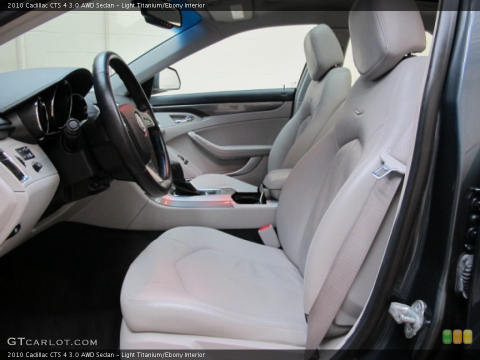 Light Titanium/Ebony Interior Photo for the 2010 Cadillac CTS 4 3.0 AWD Sedan #81146032
