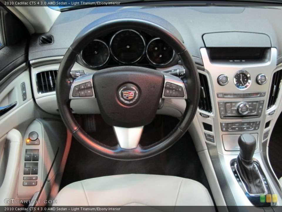 Light Titanium/Ebony Interior Dashboard for the 2010 Cadillac CTS 4 3.0 AWD Sedan #81146235
