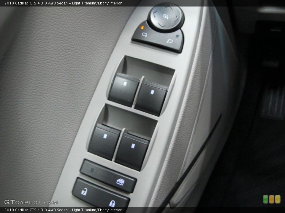 Light Titanium/Ebony Interior Controls for the 2010 Cadillac CTS 4 3.0 AWD Sedan #81146517