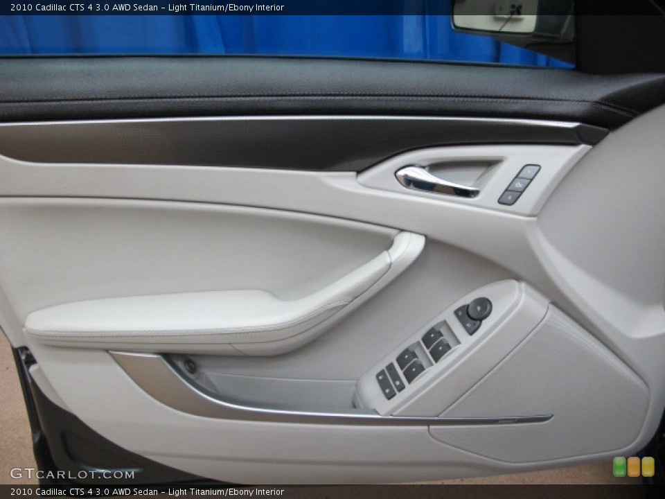 Light Titanium/Ebony Interior Door Panel for the 2010 Cadillac CTS 4 3.0 AWD Sedan #81146541