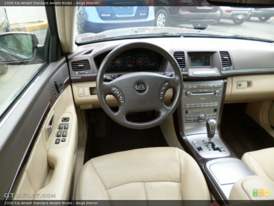 Beige Interior Dashboard for the 2008 Kia Amanti  #81147999