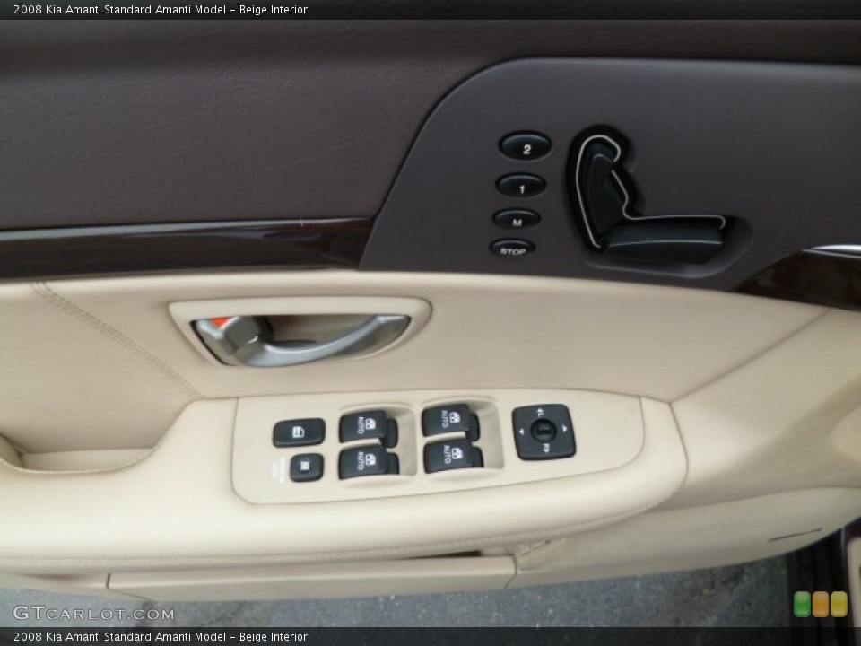 Beige Interior Controls for the 2008 Kia Amanti  #81148068