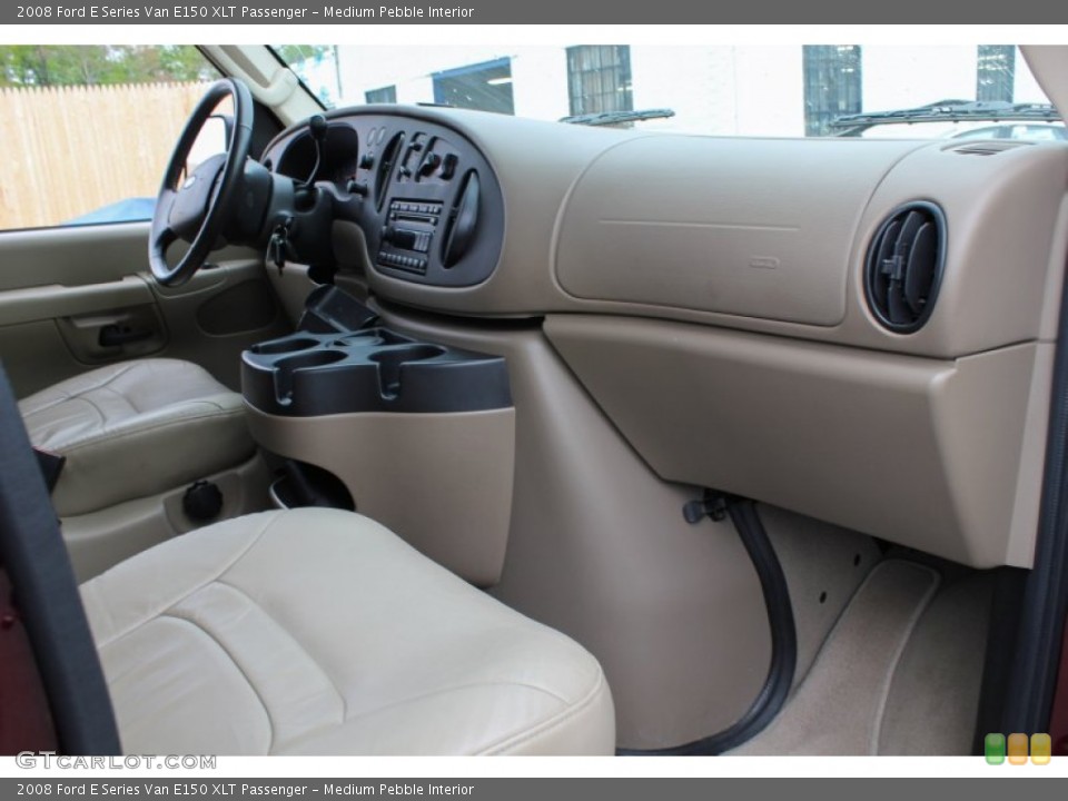 Medium Pebble Interior Dashboard for the 2008 Ford E Series Van E150 XLT Passenger #81151056