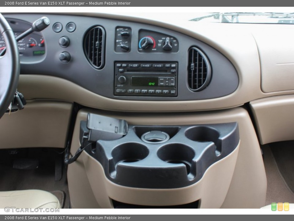Medium Pebble Interior Controls for the 2008 Ford E Series Van E150 XLT Passenger #81151143
