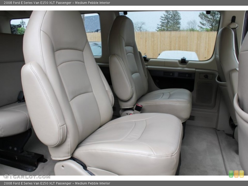 Medium Pebble Interior Rear Seat for the 2008 Ford E Series Van E150 XLT Passenger #81151217