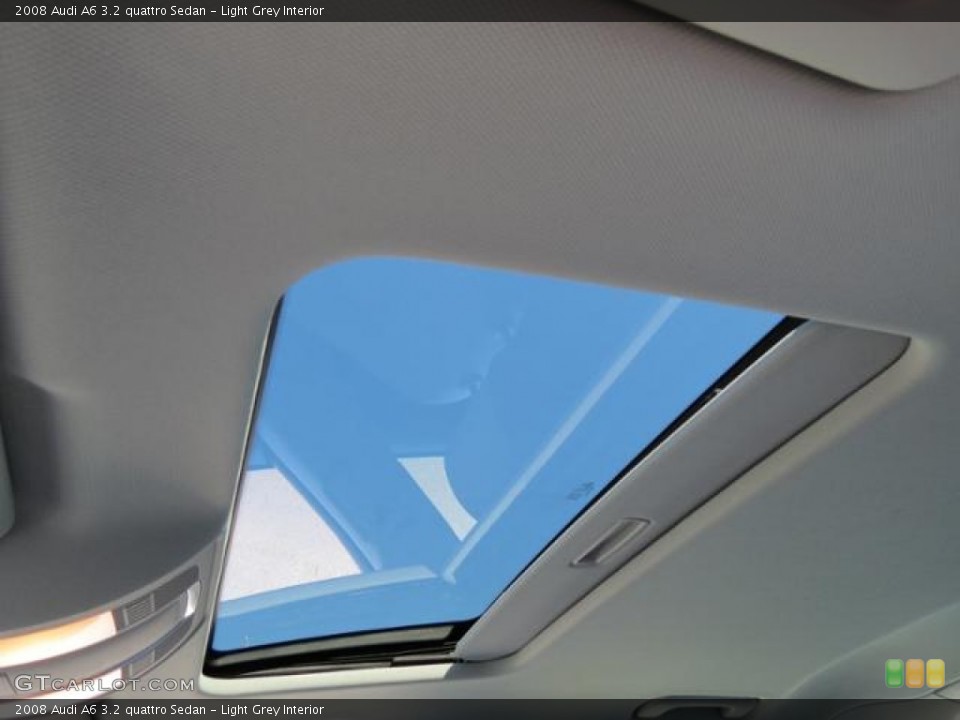 Light Grey Interior Sunroof for the 2008 Audi A6 3.2 quattro Sedan #81151959