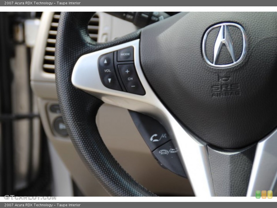 Taupe Interior Controls for the 2007 Acura RDX Technology #81151998