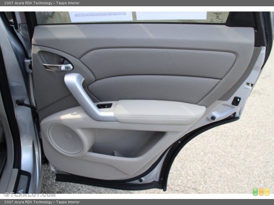 Taupe Interior Door Panel for the 2007 Acura RDX Technology #81152108