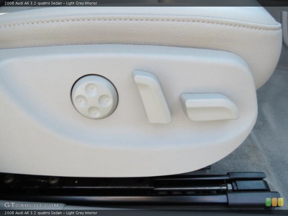 Light Grey Interior Controls for the 2008 Audi A6 3.2 quattro Sedan #81152223
