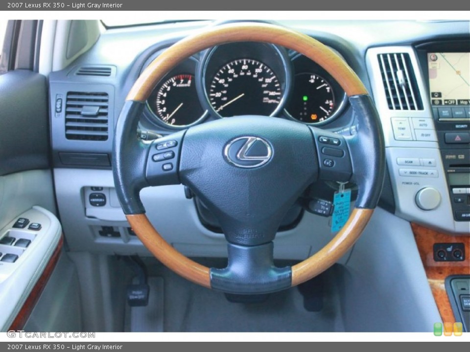 Light Gray Interior Steering Wheel for the 2007 Lexus RX 350 #81152241