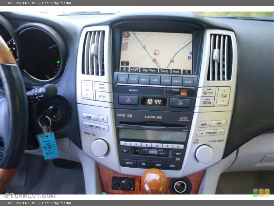 Light Gray Interior Controls for the 2007 Lexus RX 350 #81152453